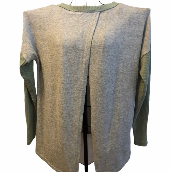 Open Cross Back Sweater by Doe & Rae - Picture 3 of 6